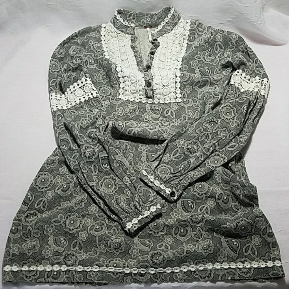 Free People BOHO Mini Dress Size 4